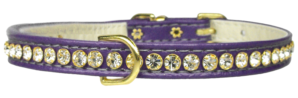Beverly Purple 8 (with clear stones)